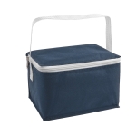 Cooler bag with space for 6 cans, Polar blue colour