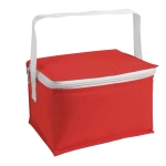 Cooler bag with space for 6 cans, Polar red colour