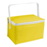 Cooler bag with space for 6 cans, Polar yellow colour