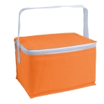 Cooler bag with space for 6 cans, Polar orange colour