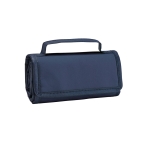 Foldable cooler bag non-woven fabric, 80 g/m2, Break blue colour third view