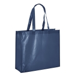 Non-woven bag with glossy lamination, 110 g/m2, Colors blue colour