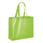 Non-woven bag with glossy lamination, 110 g/m2, Colors light-green colour