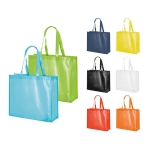 Non-woven bag with glossy lamination, 110 g/m2, Colors various colours