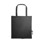 Shopping bag made of 190T polyester, Raspberry black colour