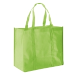 Large non-woven shopping bag, 80gsm, Maltby light-green colour