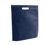 Non-woven bag in vibrant colours, 80 g/m2, Gallery blue colour