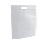 Non-woven bag in vibrant colours, 80 g/m2, Gallery white colour