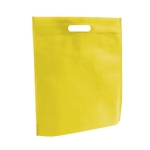 Non-woven bag in vibrant colours, 80 g/m2, Gallery yellow colour