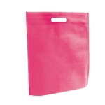 Non-woven bag in vibrant colours, 80 g/m2, Gallery pink colour