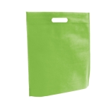 Non-woven bag in vibrant colours, 80 g/m2, Gallery light-green colour