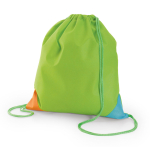 Colourful gym bag for children non-woven, 80g/m²