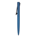 Original metal ballpoint pen plastic clip royal blue colour