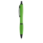 Affordable ballpoint pen printed in different colours light-green colour