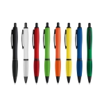 Affordable ballpoint pen printed in different colours various colours