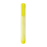 Highlighter with fluorescent ink yellow colour first view