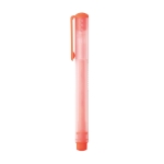 Highlighter with fluorescent ink orange colour