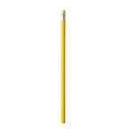 Pencil with eraser, UniColor yellow colour