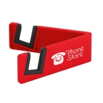 Phone holder with colours, Trend red colour image with logo 4