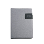 Polyester and leather document folder notepad, A5 main view