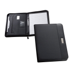 Document folder made of imitation leather & notepad, A4 various colours