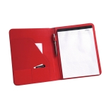 Folder with notepad & pen holder, A4 Colors red colour third view