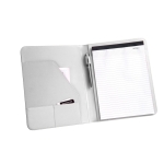 Folder with notepad & pen holder, A4 Colors grey colour third view