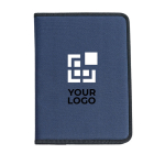 Document folder in blue or black with notepad, A4 main view