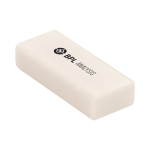 White eraser for customers white colour image with logo