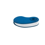 Eraser with coloured plastic cover blue colour