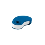 Eraser with coloured plastic cover blue colour third view