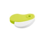 Eraser with coloured plastic cover light-green colour third view