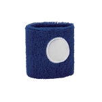 Elastic sweatband for the wrist in many colours blue colour