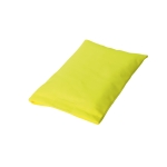 Neon safety pocket Velcro fastener for use yellow colour