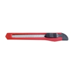 Retractable carpet knife in different colours red colour