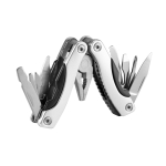 Multifunctional tool steel & aluminium, 9 functions matt silver colour fourth view