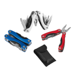 Multifunctional tool steel & aluminium, 9 functions various colours