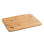 Chopping board from bamboo for cheese or cold cuts natural colour