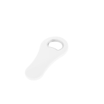 Bottle opener with magnet for fridge white colour