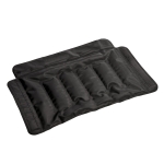 Nylon Velcro bottle cooler, 190T black colour third view