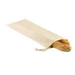 Bread bag made of cotton, Baguette natural colour