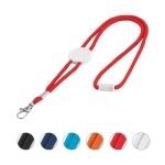 Lanyard with drawstring & carabine, Cord various colours