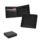 Leather wallet in black various colours