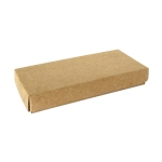 Card case with cork card holder natural colour in box