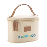 Toiletry bag, imitation leather, microfiber main view