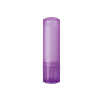 Affordable branded lip balm SPF 15 transparent violet colour