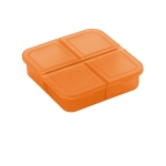 Pill box as a customer gift for pharmacies orange colour