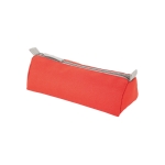 Classic pencil case ideal for pencils and pens, Trend red colour