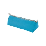 Classic pencil case ideal for pencils and pens, Trend light blue colour