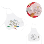 Kid's colouring apron with pre- motif, Colorchef various colours